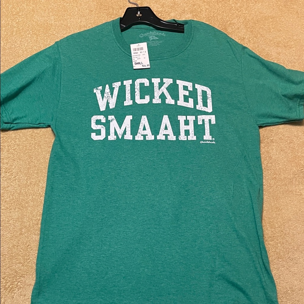 Wicked Smaaht Green T-Shirt